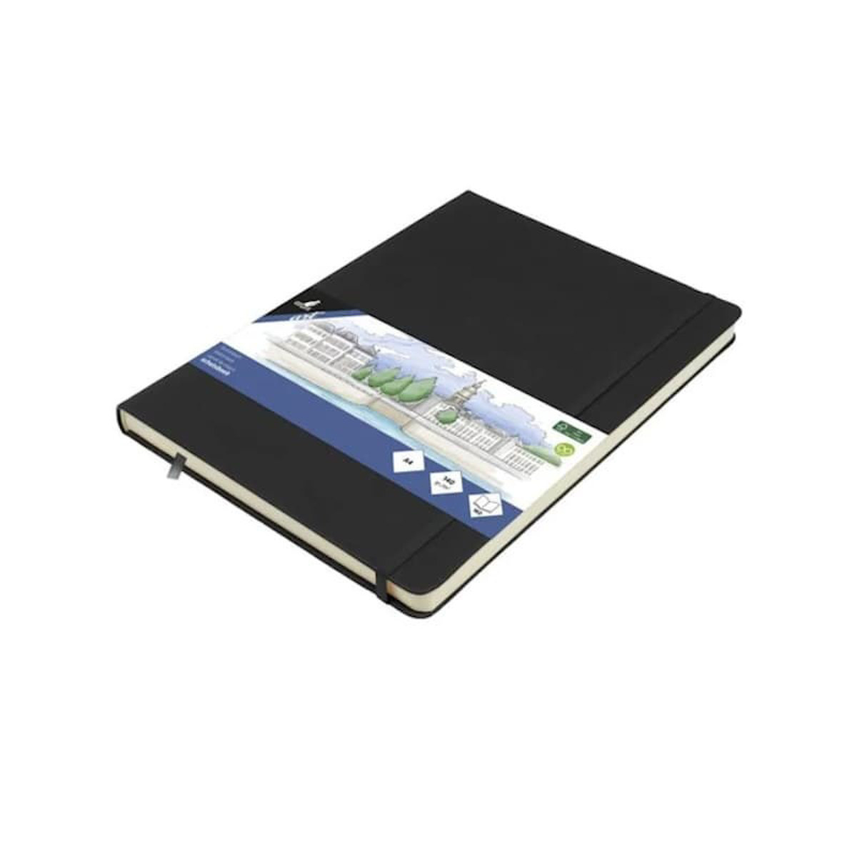 Εικόνα της Sketchbook Kangaro 140g/m2 A6 160φ. Sky Blue με λάστιχο  K-861275