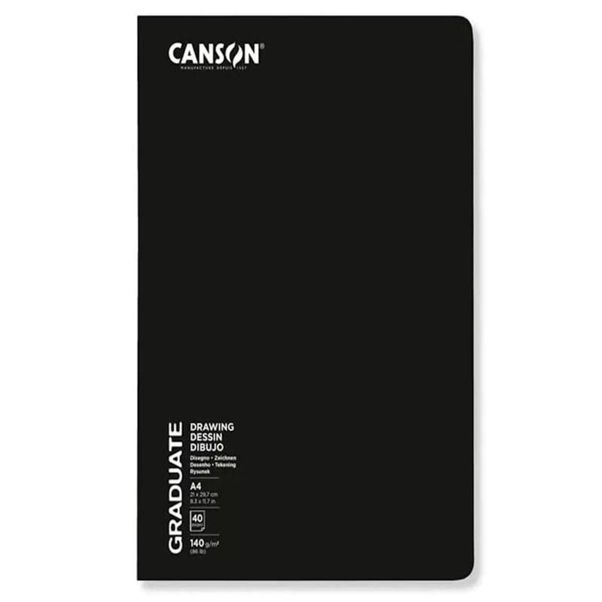 Εικόνα της Canson Sketchbook Graduate Drawing 10.5x15cm 140gr/m 20φ. C31200L050