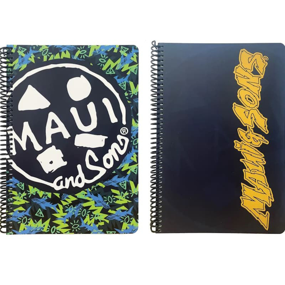 Εικόνα της Maui Τετράδιο σπιράλ Shark Tank-Logo 17x25cm 3/θεμ. 105φ 339-27403 ( *Δύο σχέδια )