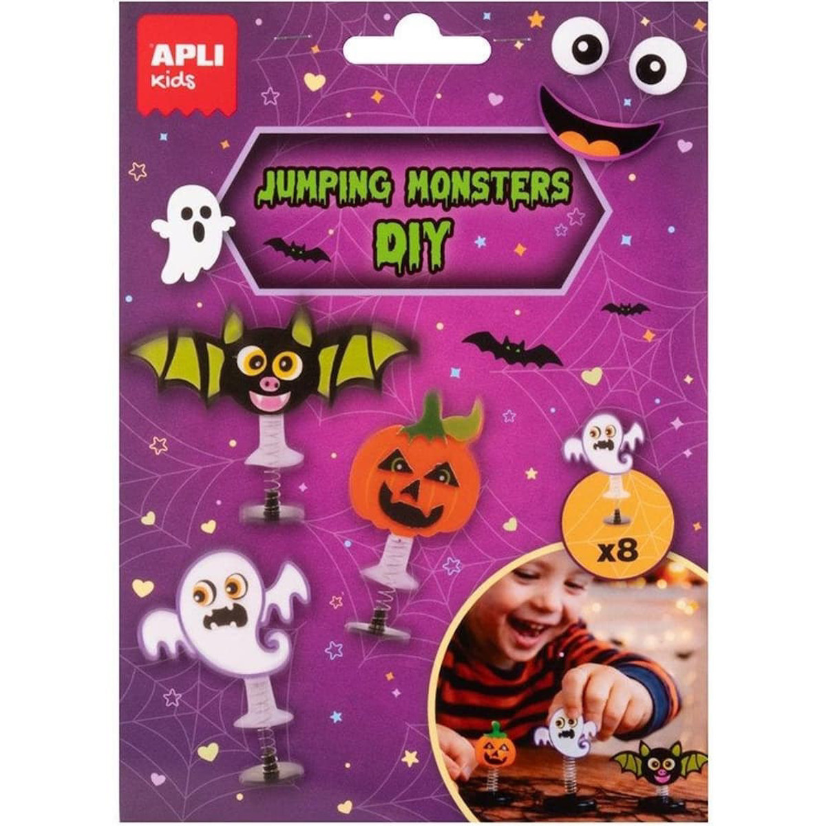 Εικόνα της Apli Halloween Craft Kit Monsters 20791