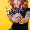 Εικόνα της Posca Μαρκαδόροι Uni Limited Edition 1-4mm Brush 24τεμ. PC-5BR
