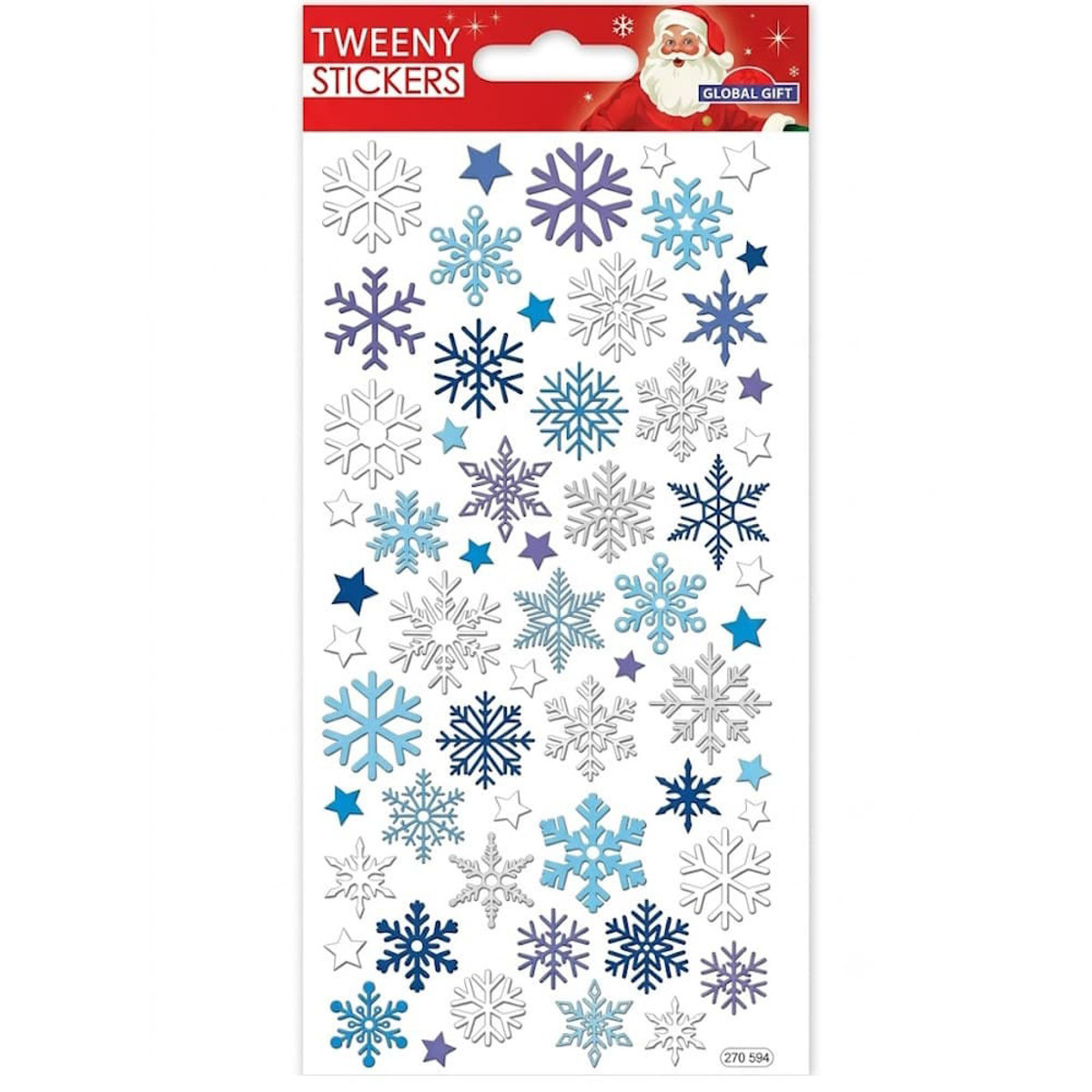 Εικόνα της Global Gift Αυτοκόλλητα tweeny Christmas 9x17.5cm 270594