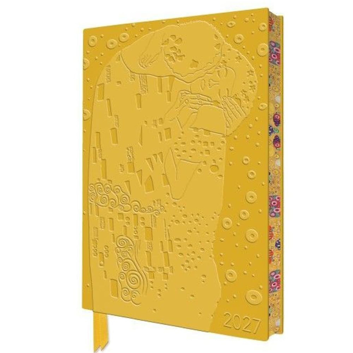 Εικόνα της Ημερολόγιο 2027 15x21cm ημερήσιο Flame Tree Gustav Klimt - The Kiss Artisan Art