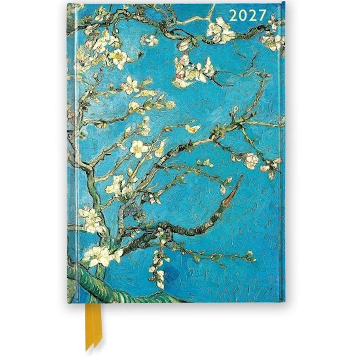 Εικόνα της Vincent van Gogh: Almond Blossom 2027 Luxury Diary Planner - Page to View with Notes