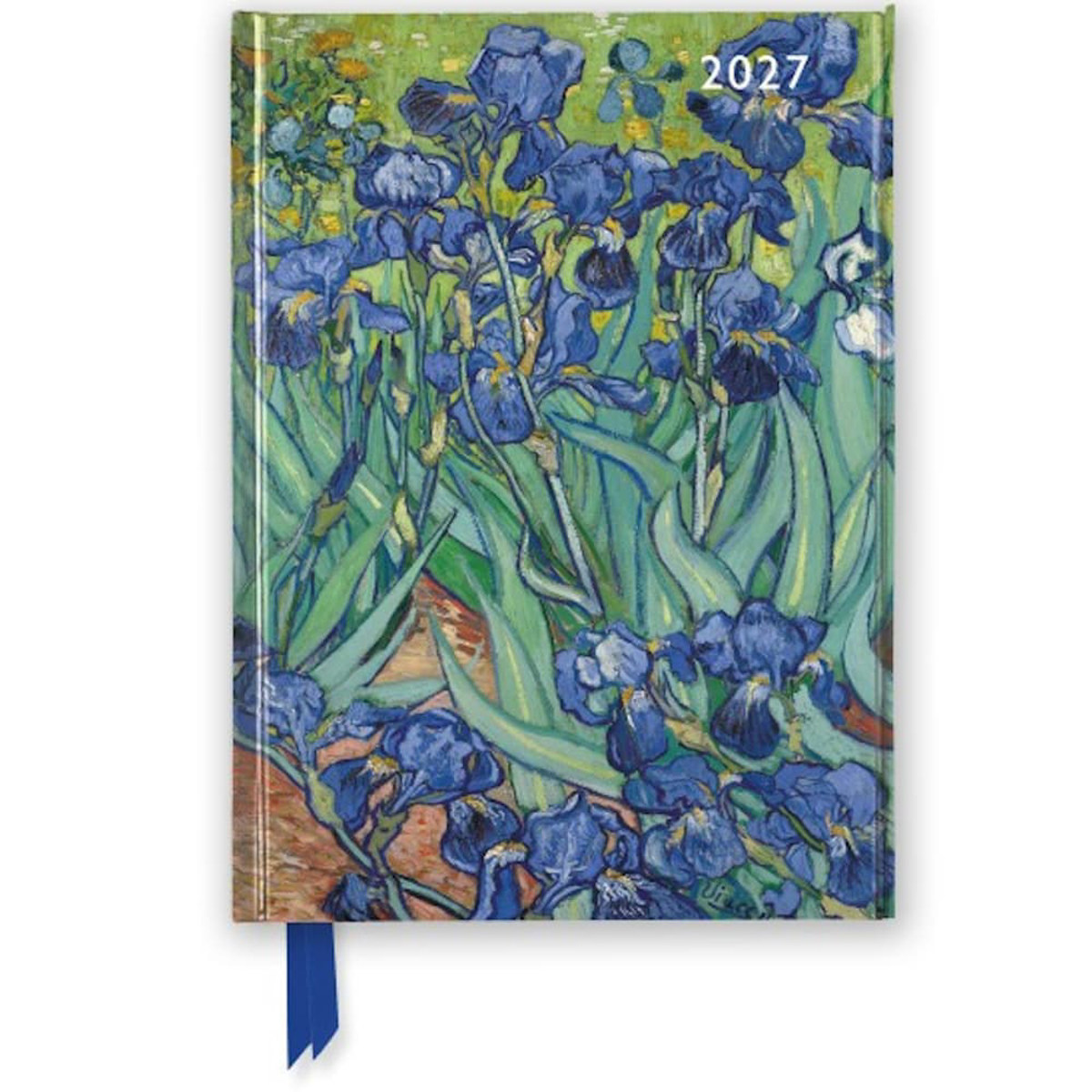 Εικόνα της Vincent van Gogh: Irises 2027 Luxury Diary Planner - Page to View with Notes