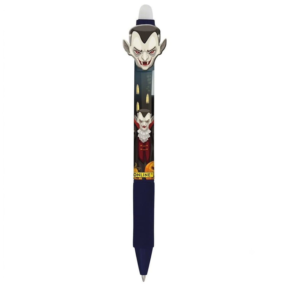 Εικόνα της OnLine Στυλό erasable Magixx Halloween μπλε 0.7mm 35517/3D