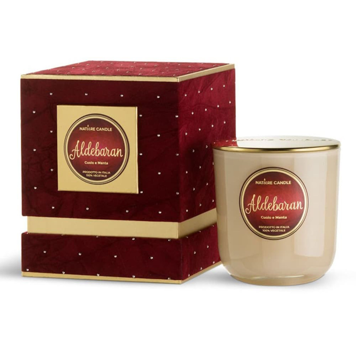 Εικόνα της Natural Candle Κερί "Aldebaran" Μέλι & Φασόλι Τόνκα  210g 25254006