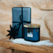 Εικόνα της Heart & Home Kερί Διπλό Φυτίλι ''Midnight Snowfall' 220g. C01230429