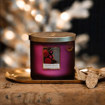 Εικόνα της Heart & Home Kερί Διπλό Φυτίλι ''Winter Velvet'' 220g. C01230431