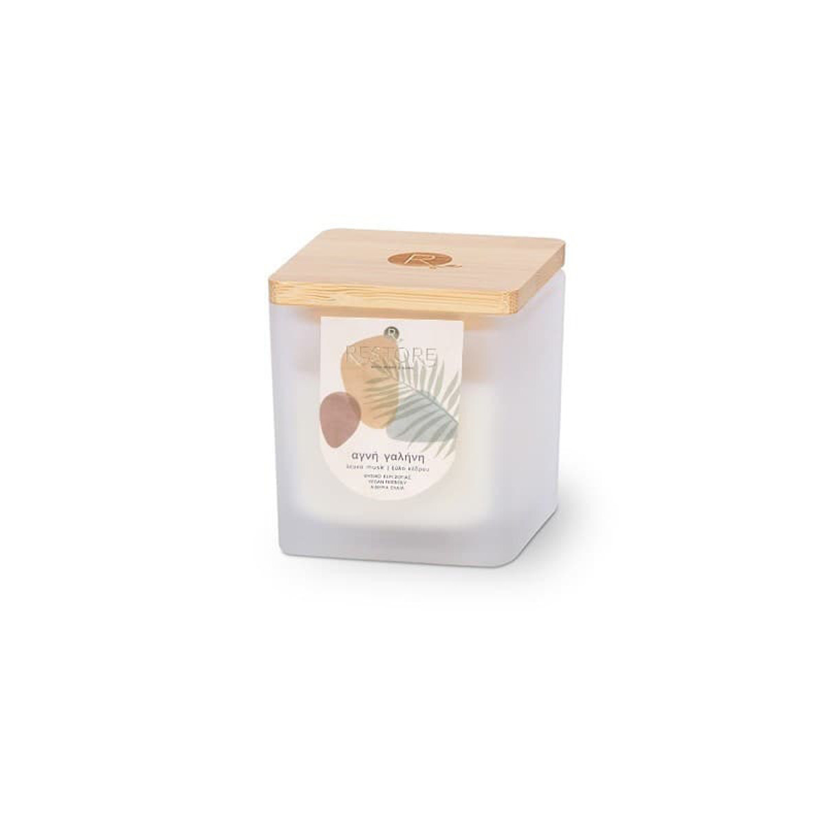 Εικόνα της Heart & Home Κερί Μικρό Restore Wellness "Αγνή Γαλήνη" 80g  R01220704